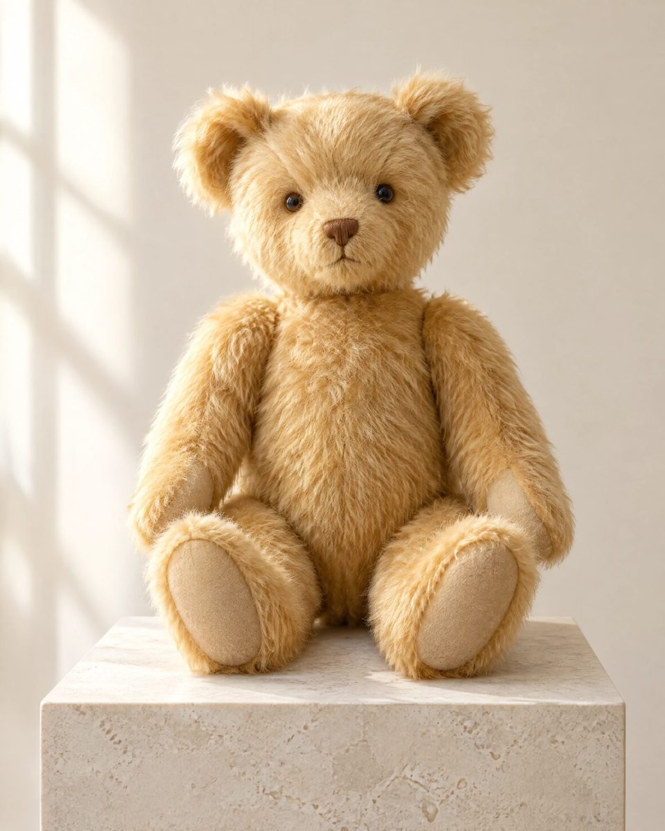 Illustration of the Mohair Teddy Bear