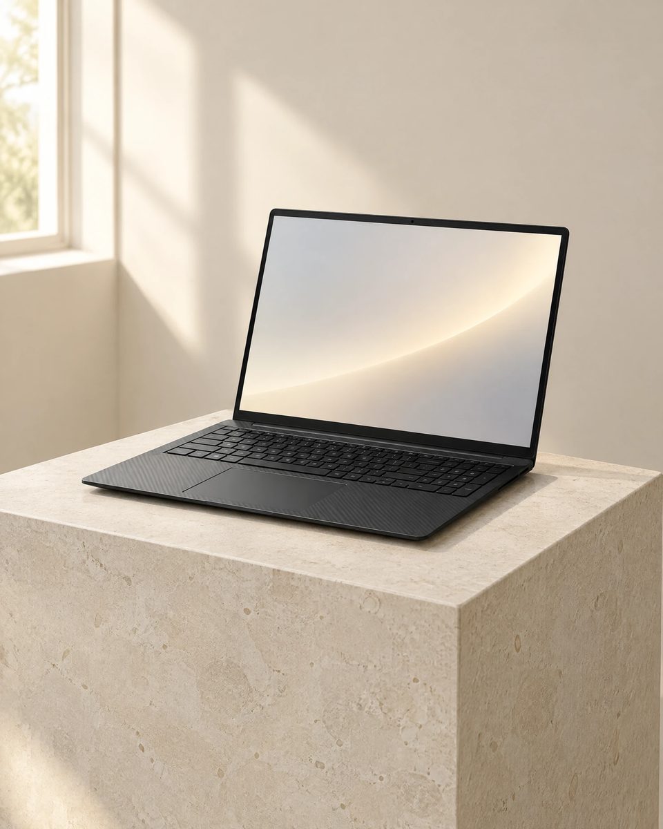 Illustration of the Carbon Business Laptop