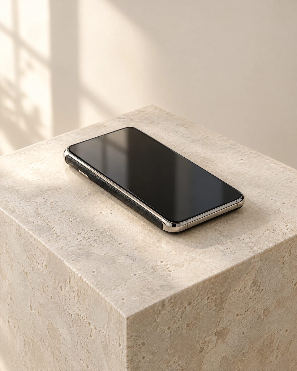 Illustration of the Handcrafted Luxury Phone