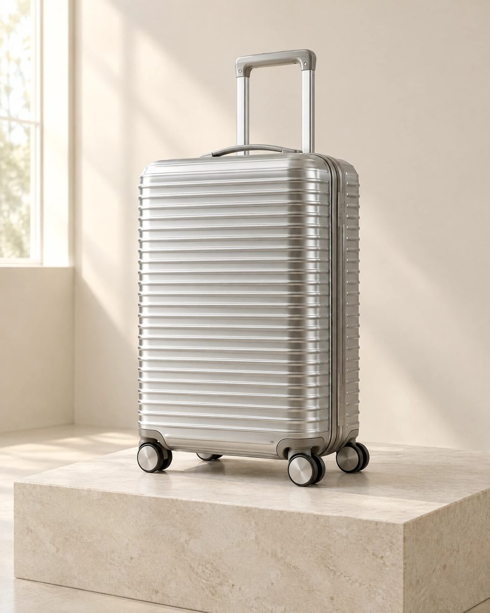 Illustration of the Aluminium Suitcase