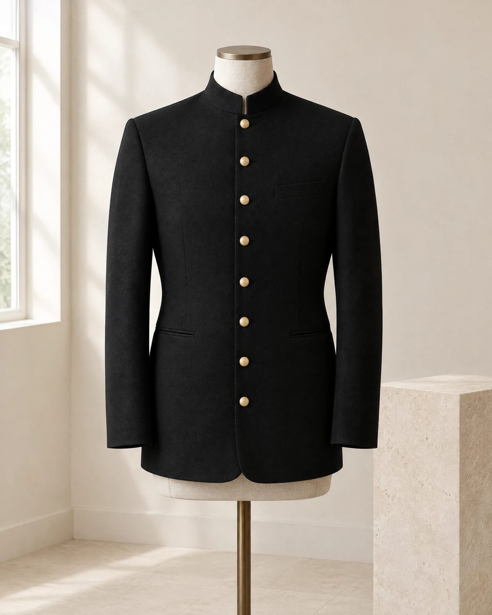 Illustration of the Bandhgala Jacket